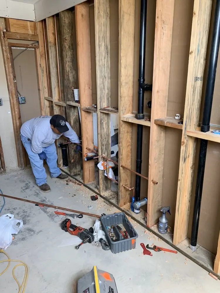 Commercial rough-in plumbing for Commercial Plumbing in Anchorage